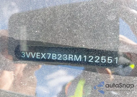 2024 Volkswagen Taos Se из США, поврежденный, VIN 3VVEX7B23RM122551